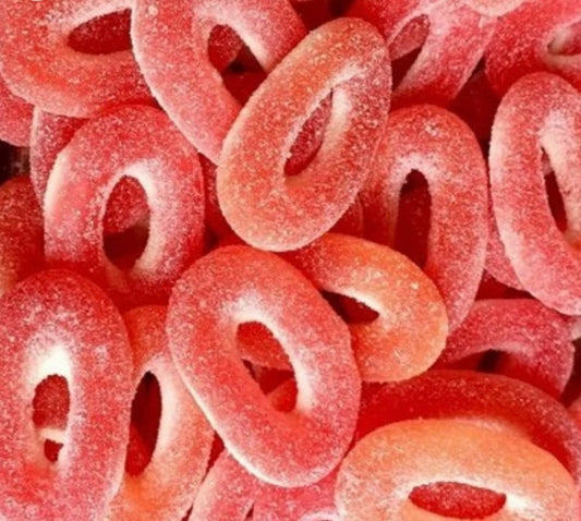 Anneau Sucré fraise -100g